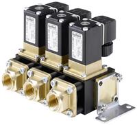 Type 0287 2/2-Way Solenoid Valve Stackable for Neutral Media
